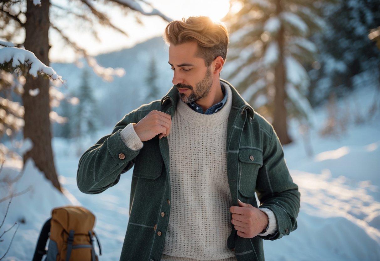 Read more about the article Sådan vælger du den perfekte skjortejakke til vintereventyr